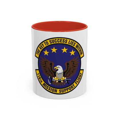 116th Mission Support Flight (U.S. Air Force) Accent Coffee Mug