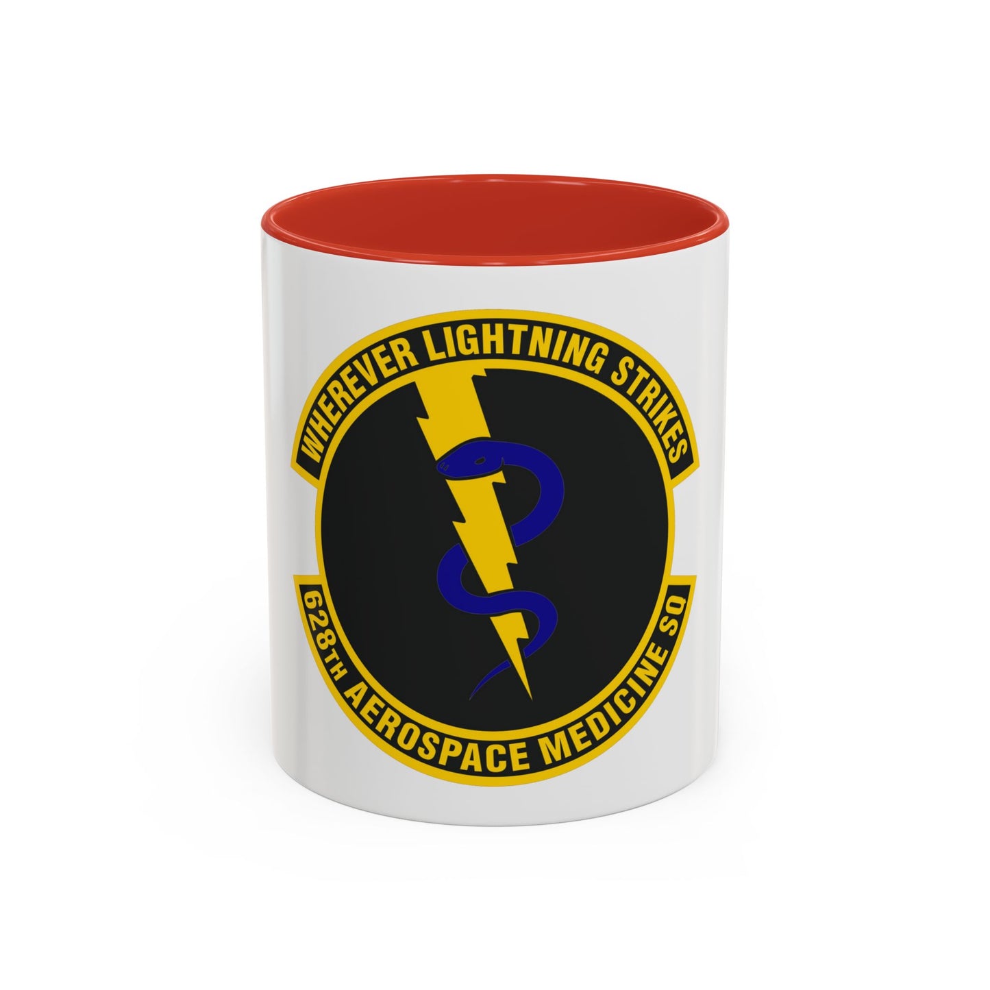 628th Aerospace Medicine Squadron (U.S. Air Force) Accent Coffee Mug