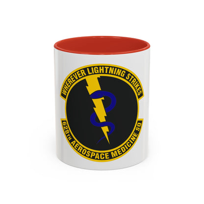 628th Aerospace Medicine Squadron (U.S. Air Force) Accent Coffee Mug