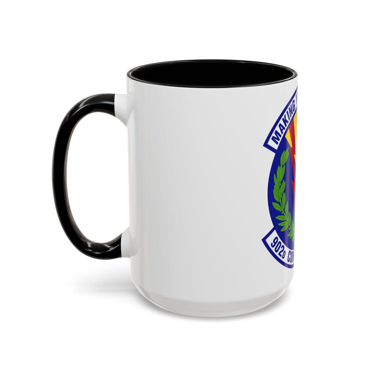 902d Comptroller Squadron (U.S. Air Force) Accent Coffee Mug