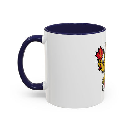 Canadian Crest - Accent Coffee Mug