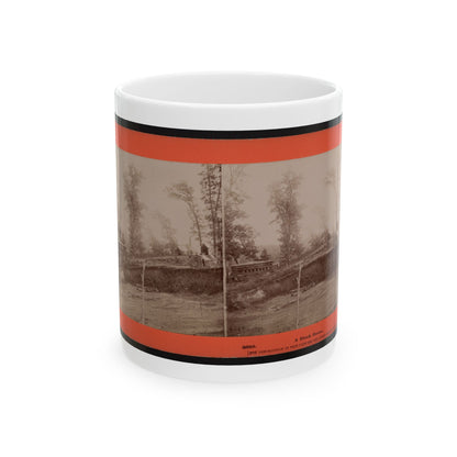 A Block House 001 (U.S. Civil War) White Coffee Mug