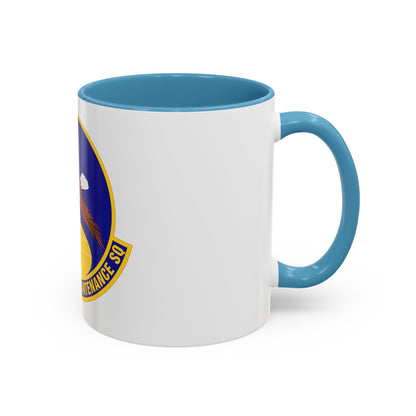 605 Aircraft Maintenance Squadron AMC (U.S. Air Force) Accent Coffee Mug