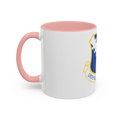182d Airlift Wing insignia AFD 080128 056 (U.S. Air Force) Accent Coffee Mug