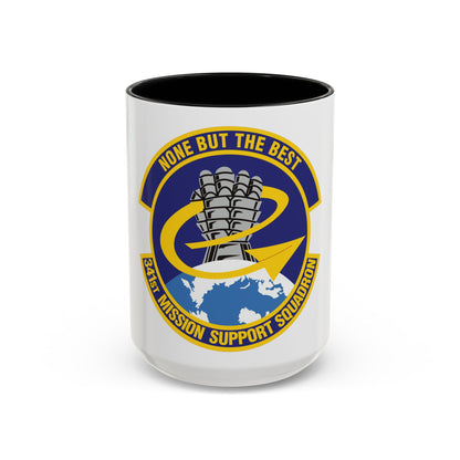 341st Mission Support Squadron (U.S. Air Force) Accent Coffee Mug