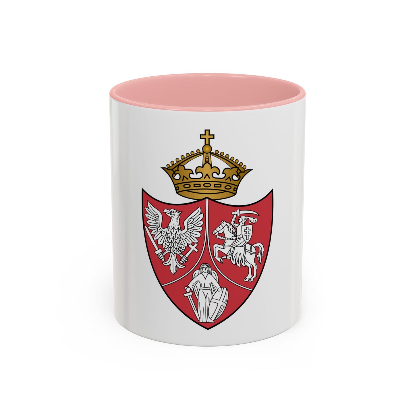 Coat of arms of the January Uprising - Accent Coffee Mug