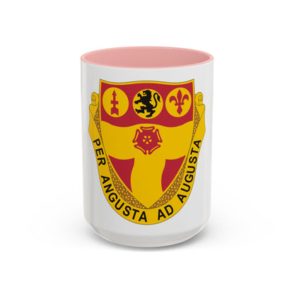 218th Field Artillery Regiment (U.S. Army) Accent Coffee Mug