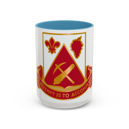 231 Engineer Combat Battalion (U.S. Army) Accent Coffee Mug