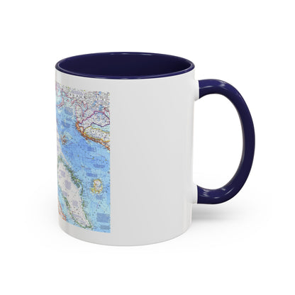 Arctic Ocean (1971) (Map) Accent Coffee Mug