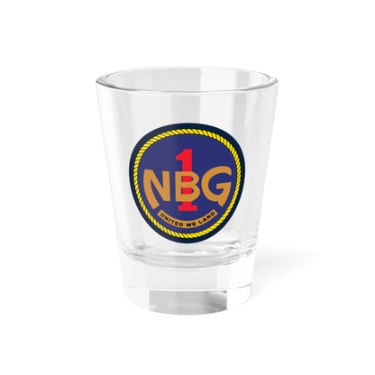 Naval Beach Group 1 (U.S. Navy) Shot Glass 1.5oz