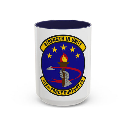 916th Force Support Squadron (U.S. Air Force) Accent Coffee Mug