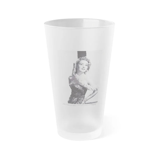 Lori Nelson #162 (Vintage Female Icon) Frosted Pint 16oz-16oz-Frosted-Go Mug Yourself