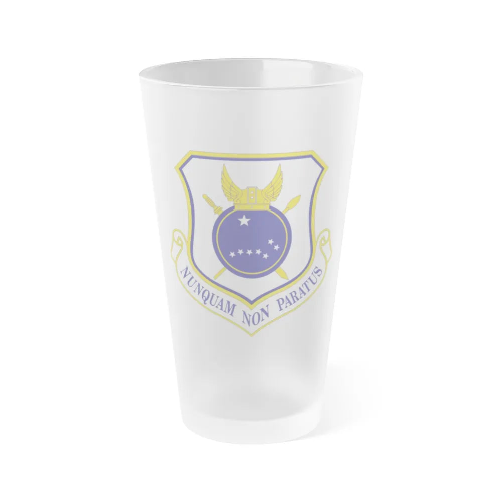 440th Airlift Wing (U.S. Air Force) Frosted Pint Glass 16oz-16oz-Frosted-Go Mug Yourself