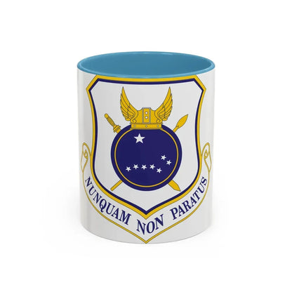 440th Airlift Wing (U.S. Air Force) Accent Coffee Mug 11oz Light Blue - Go Mug Yourself