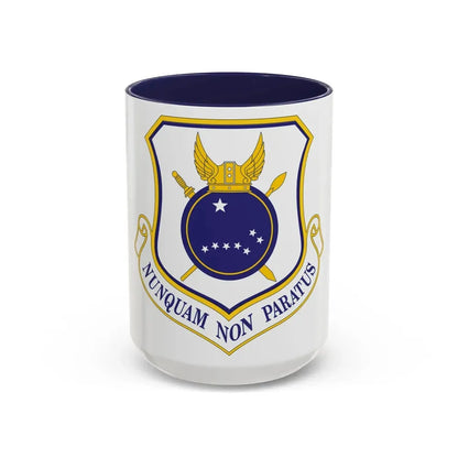 440th Airlift Wing (U.S. Air Force) Accent Coffee Mug 15oz Navy - Go Mug Yourself