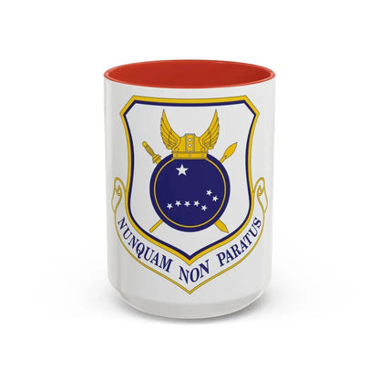 440th Airlift Wing (U.S. Air Force) Accent Coffee Mug 15oz Red - Go Mug Yourself