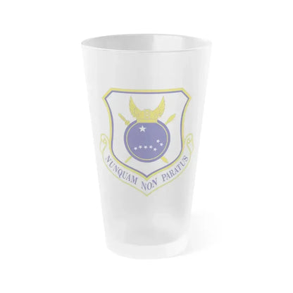440th Airlift Wing (U.S. Air Force) Frosted Pint Glass 16oz 16oz Frosted - Go Mug Yourself