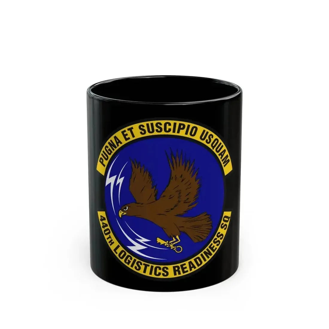 440th Logistics Readiness Squadron (U.S. Air Force) Black Coffee Mug 11oz - Go Mug Yourself