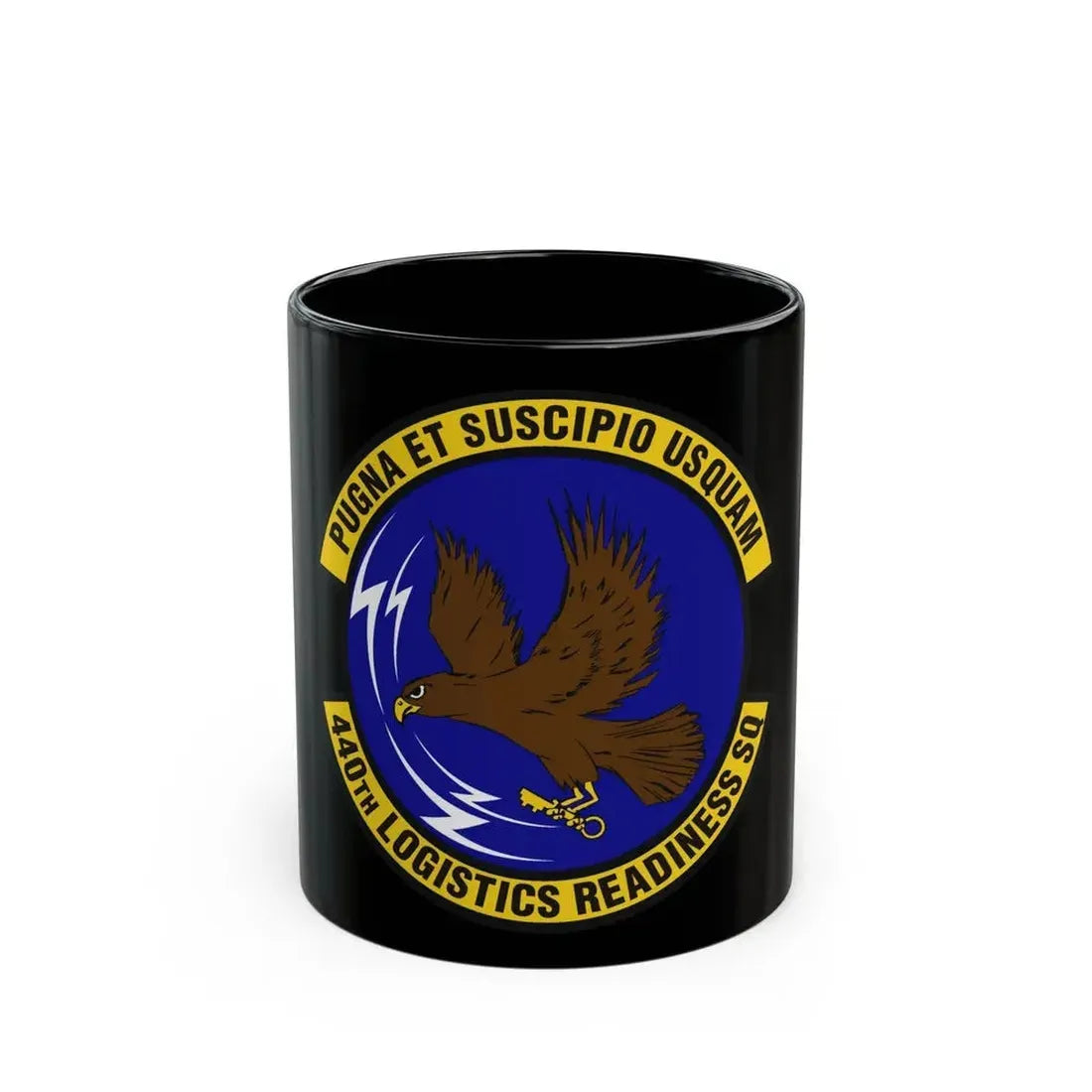 440th Logistics Readiness Squadron (U.S. Air Force) Black Coffee Mug 11oz - Go Mug Yourself