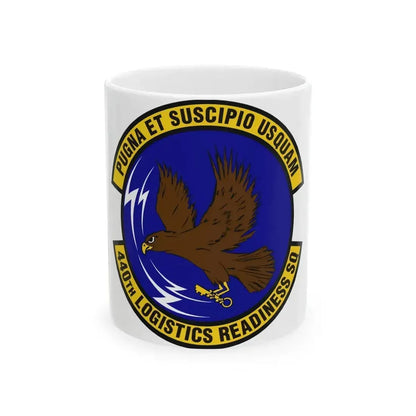 440th Logistics Readiness Squadron (U.S. Air Force) White Coffee Mug 11oz - Go Mug Yourself