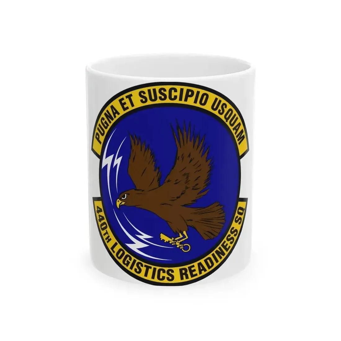 440th Logistics Readiness Squadron (U.S. Air Force) White Coffee Mug 11oz - Go Mug Yourself