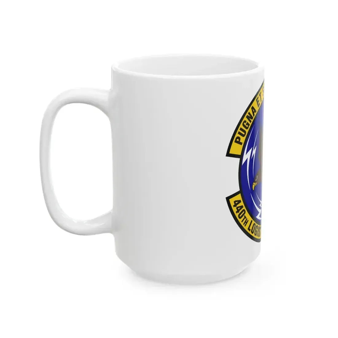 440th Logistics Readiness Squadron (U.S. Air Force) White Coffee Mug - Go Mug Yourself