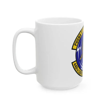 440th Logistics Readiness Squadron (U.S. Air Force) White Coffee Mug - Go Mug Yourself
