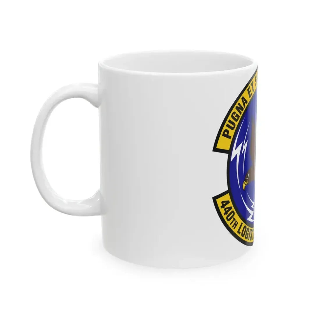 440th Logistics Readiness Squadron (U.S. Air Force) White Coffee Mug - Go Mug Yourself