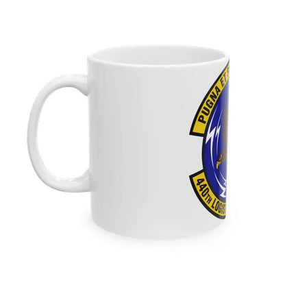 440th Logistics Readiness Squadron (U.S. Air Force) White Coffee Mug - Go Mug Yourself
