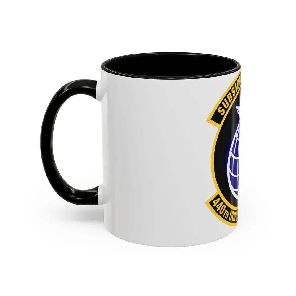 440th Supply Chain Operations Squadron (U.S. Air Force) Accent Coffee Mug - Go Mug Yourself