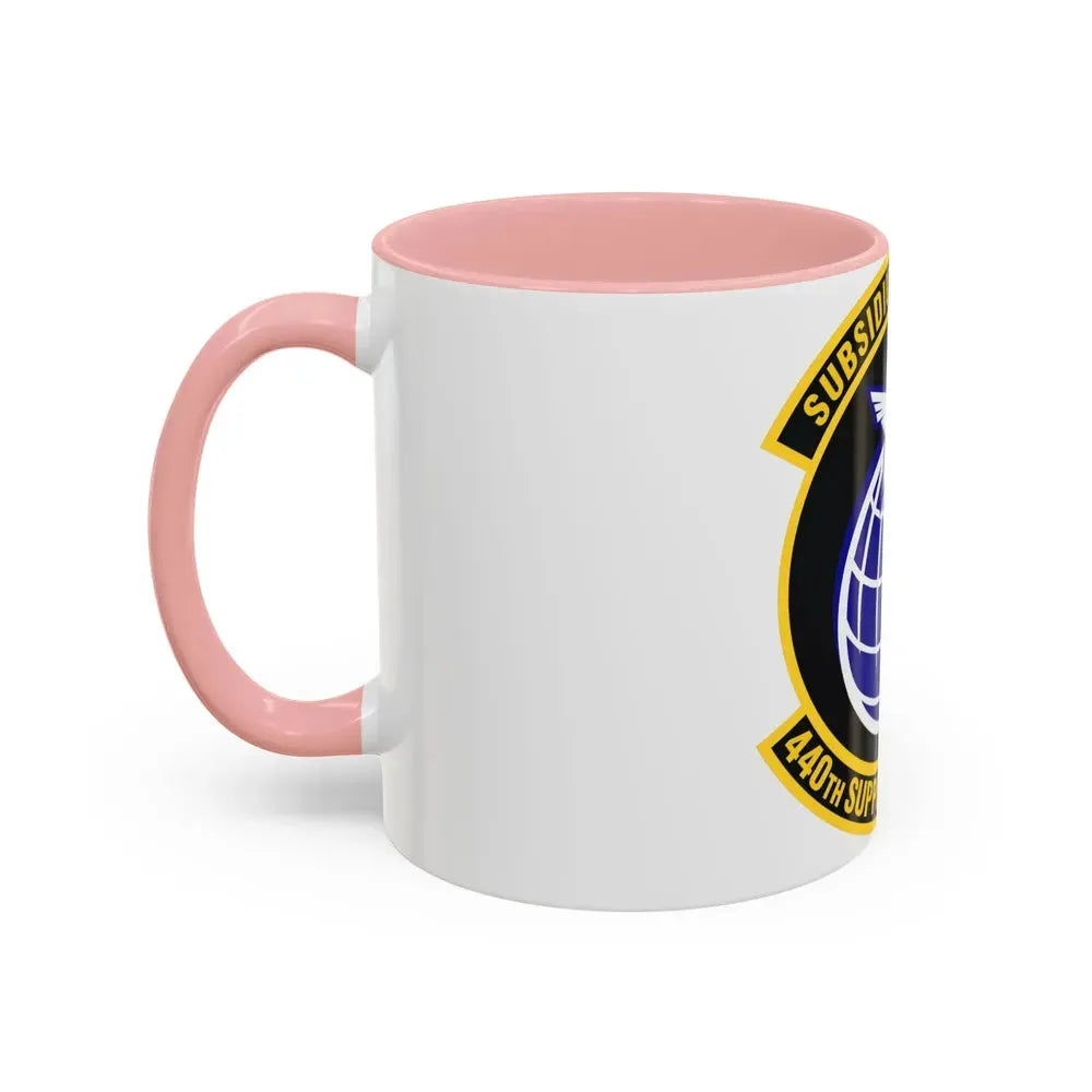 440th Supply Chain Operations Squadron (U.S. Air Force) Accent Coffee Mug - Go Mug Yourself