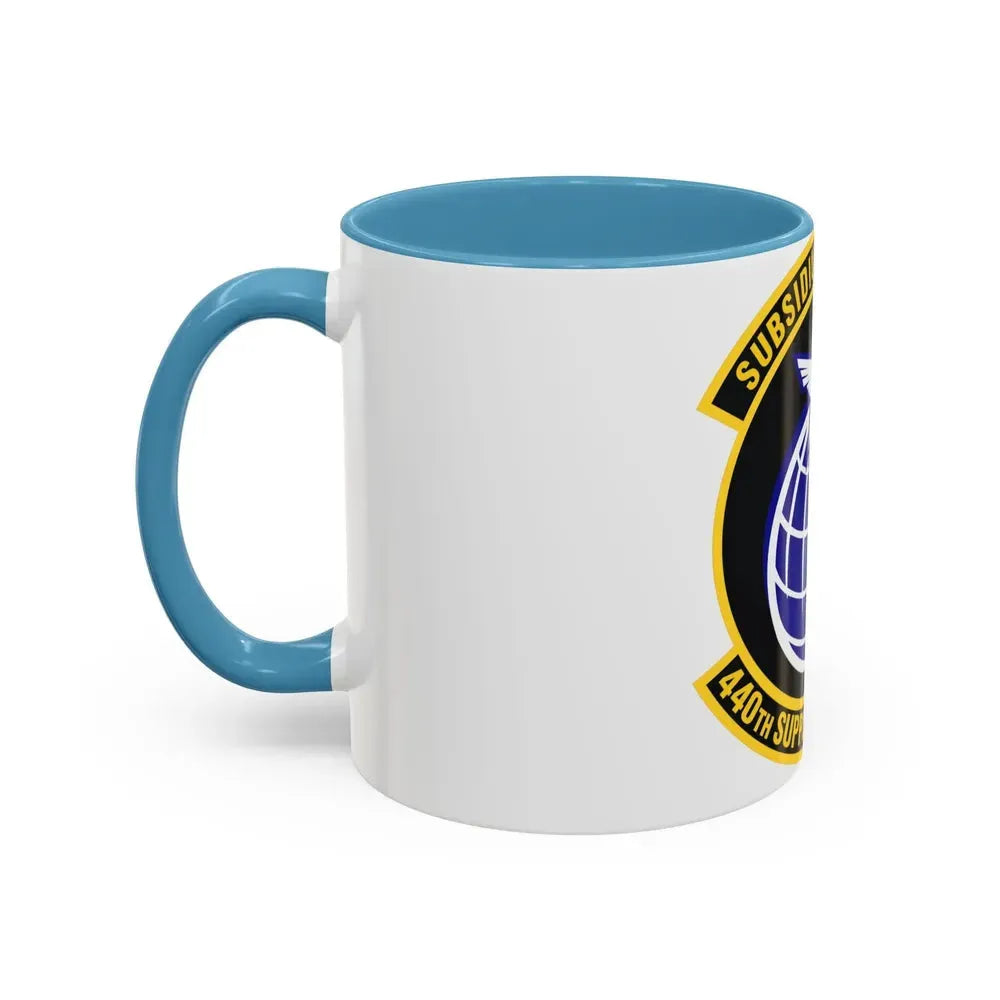 440th Supply Chain Operations Squadron (U.S. Air Force) Accent Coffee Mug - Go Mug Yourself