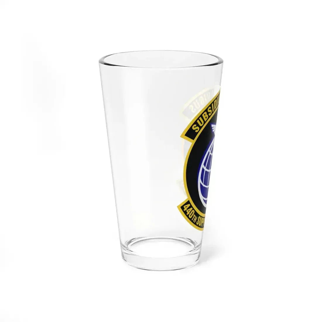 440th Supply Chain Operations Squadron (U.S. Air Force) Pint Glass 16oz - Go Mug Yourself