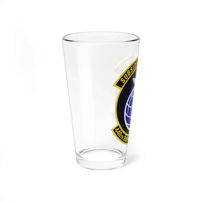 440th Supply Chain Operations Squadron (U.S. Air Force) Pint Glass 16oz - Go Mug Yourself