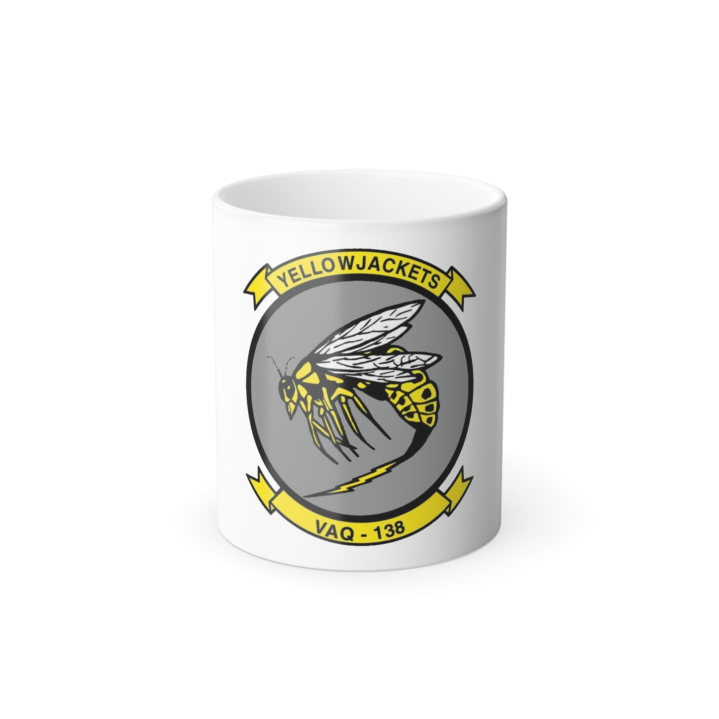 VAQ 138 Electronic Attack Squadron 138 (U.S. Navy) Color Changing Mug 11oz