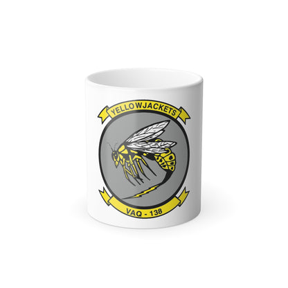 VAQ 138 Electronic Attack Squadron 138 (U.S. Navy) Color Changing Mug 11oz