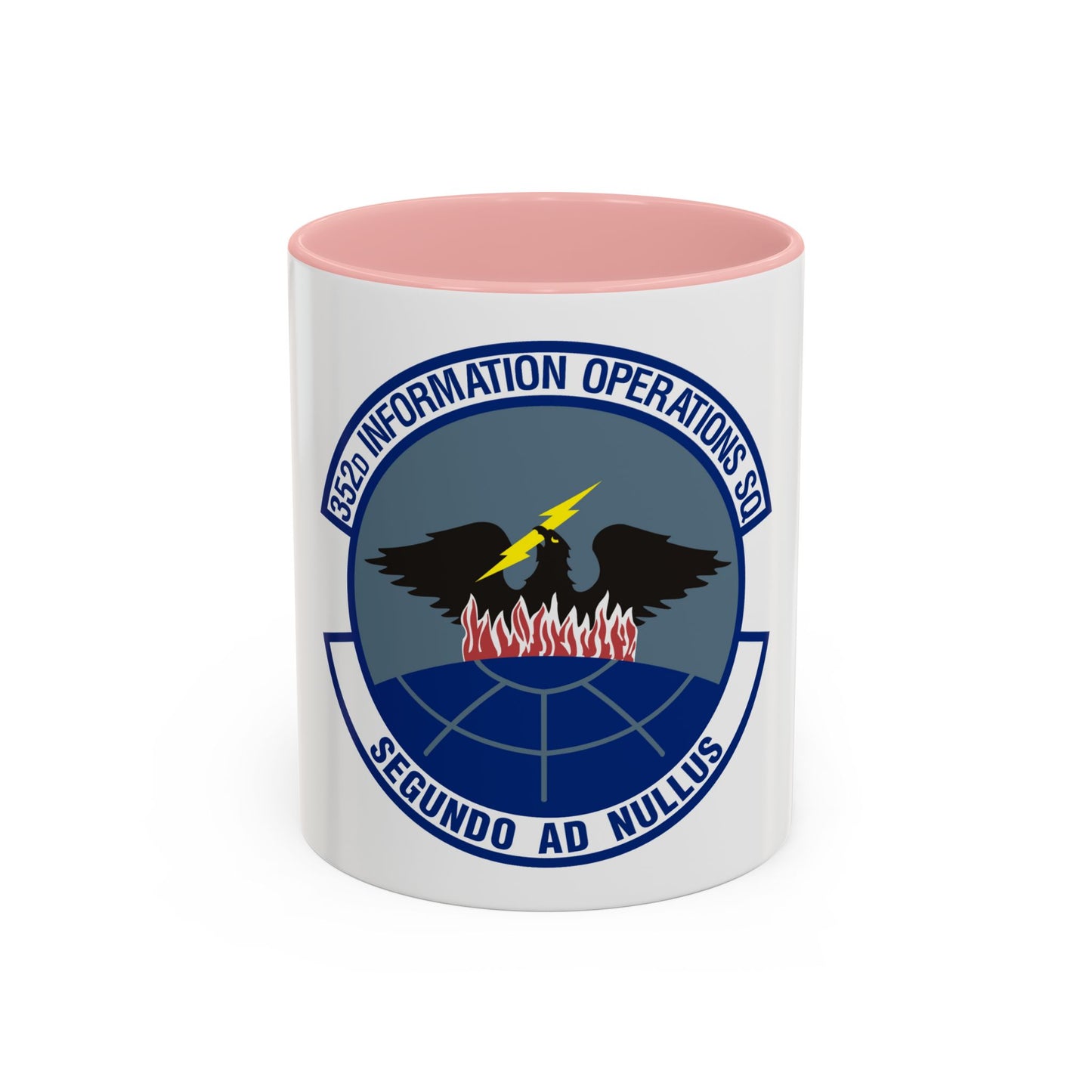 352d Information Operations Squadron (U.S. Air Force) Accent Coffee Mug