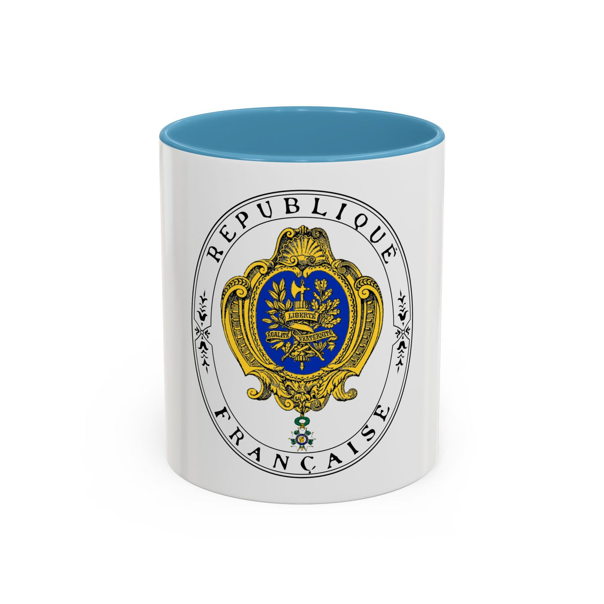 Coat of arms of the French Republic (1905) - Accent Coffee Mug