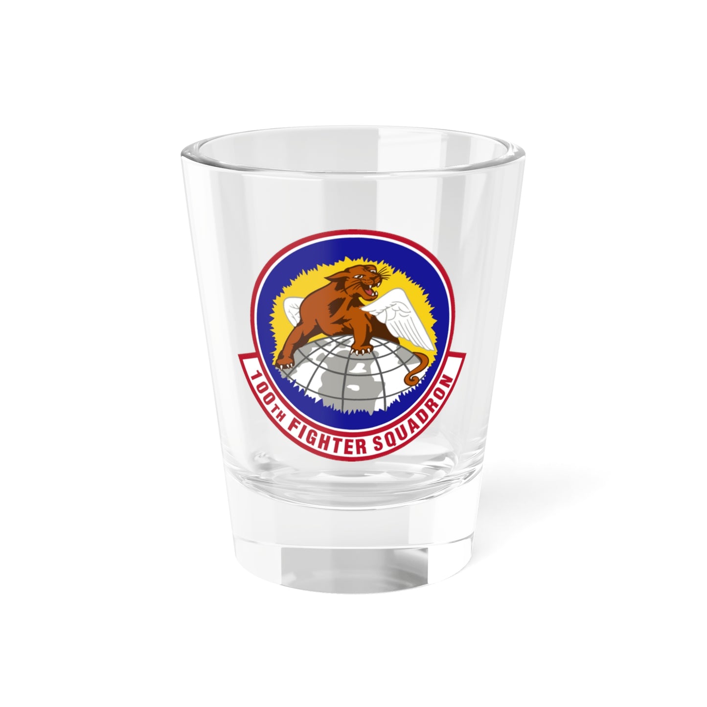 100th Fighter Squadron (U.S. Air Force) Shot Glass 1.5oz