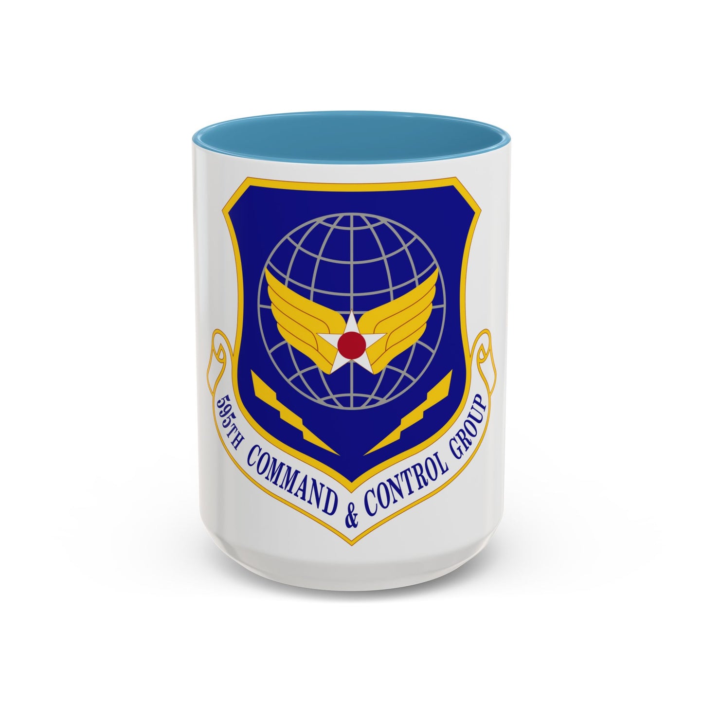 595 Command and Control Group AFSPC (U.S. Air Force) Accent Coffee Mug