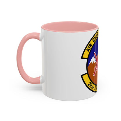 20 Air Support Operations Squadron ACC (U.S. Air Force) Accent Coffee Mug