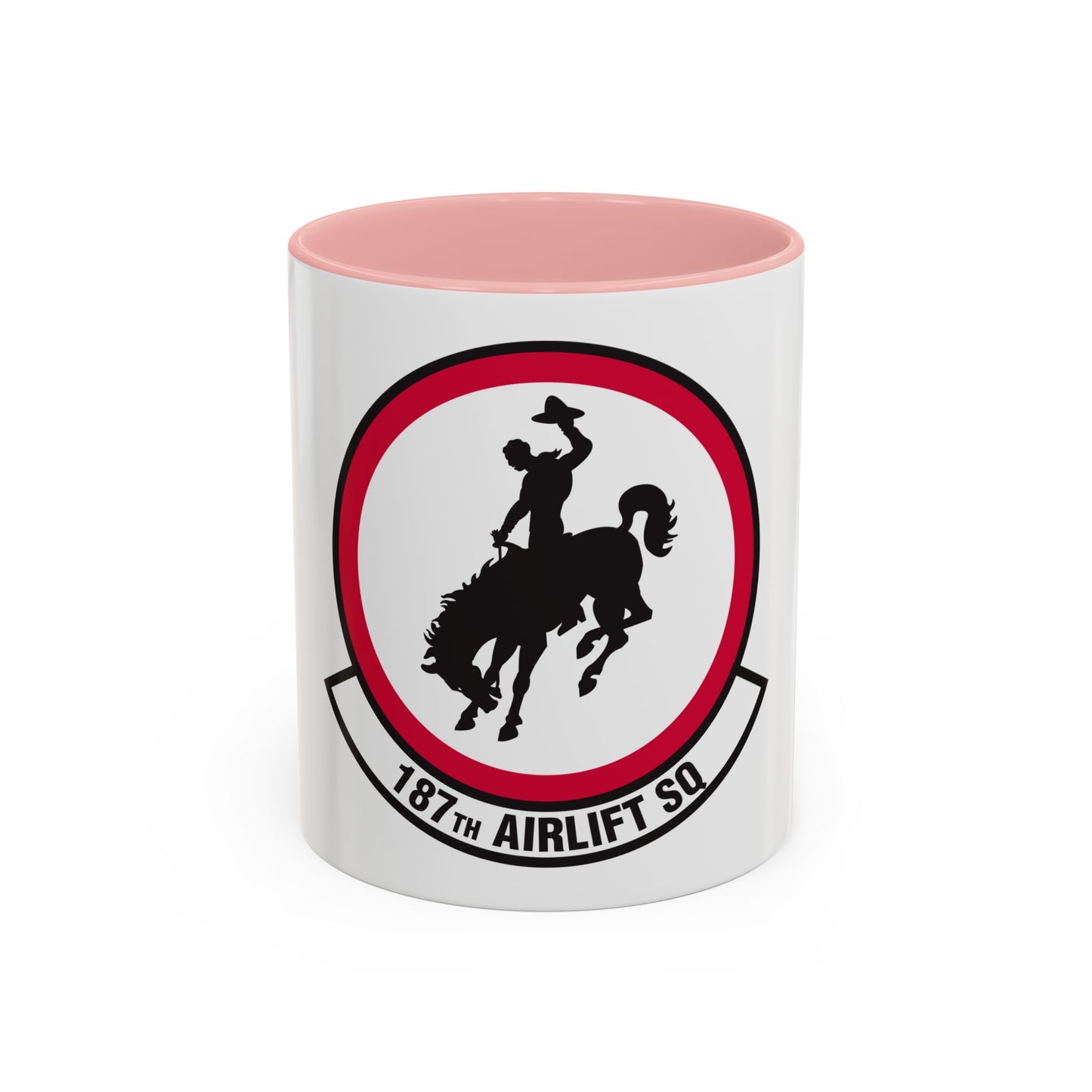 187 Airlift Squadron (U.S. Air Force) Accent Coffee Mug