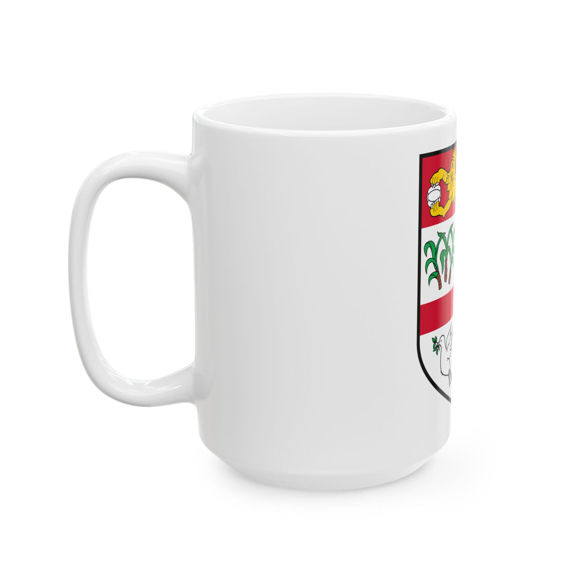 Coat of arms of Fiji 2 - White Coffee Mug