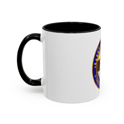 Hawley US Community Hospital (U.S. Army) Accent Coffee Mug