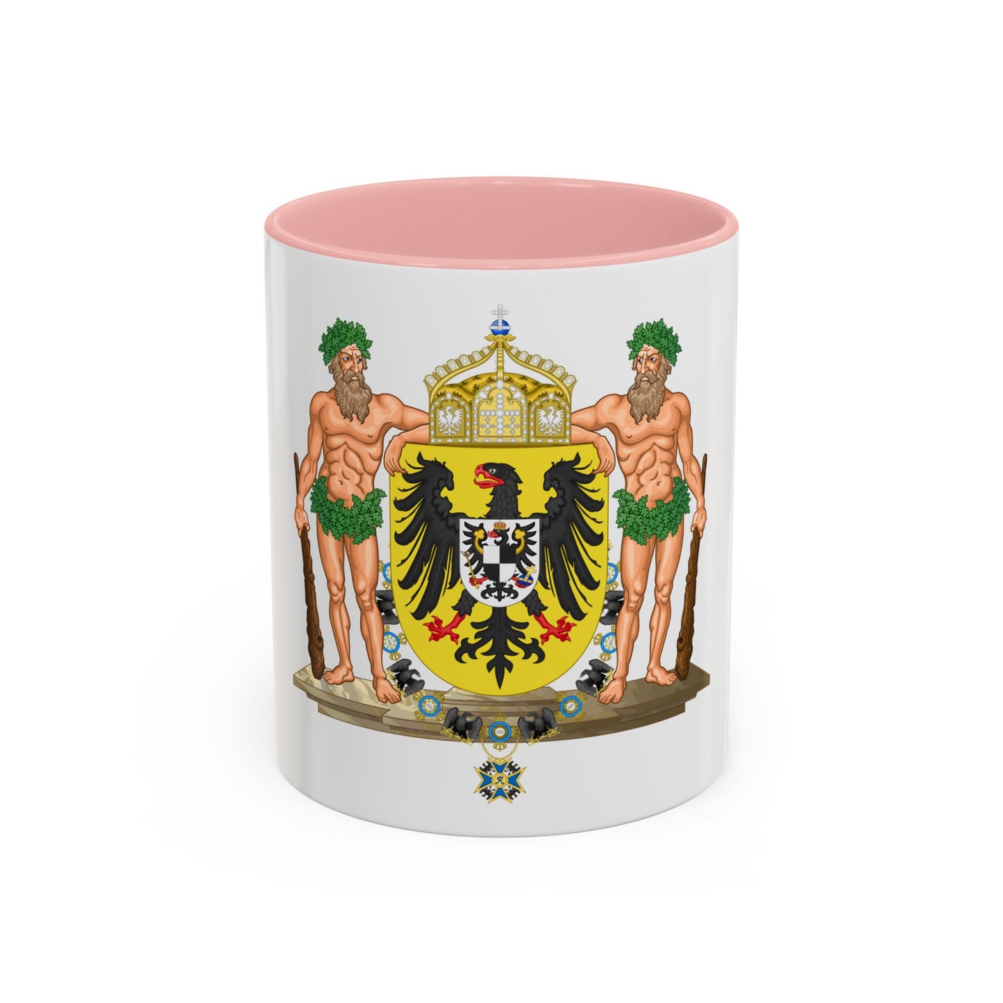 Middle imperial coat of arms of Germany - Accent Coffee Mug