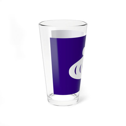 Flag of Tozawa Yamagata (Japan) Pint Glass 16oz