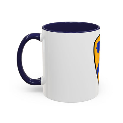 US 2nd Cavalry Division (U.S. Army) Accent Coffee Mug