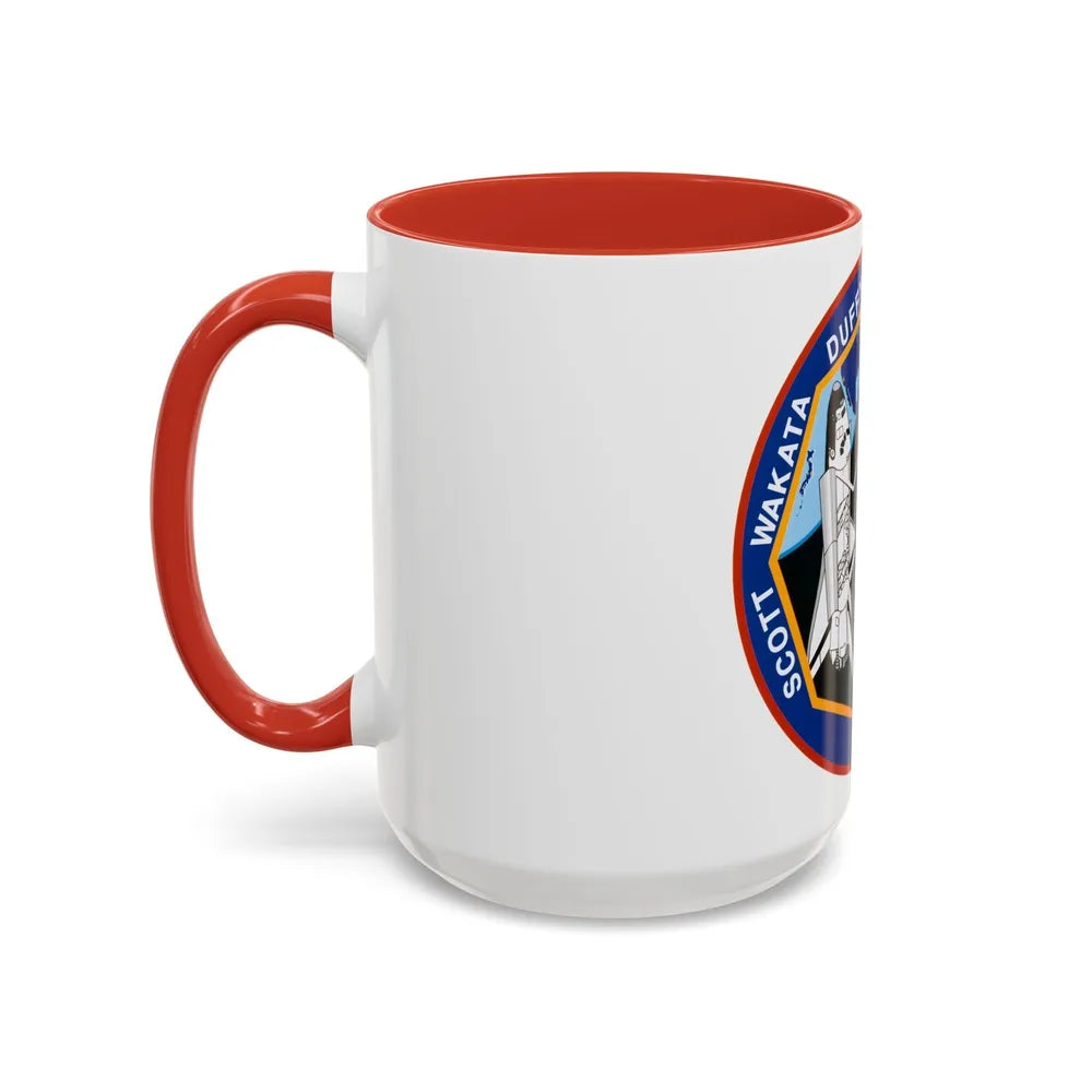 STS 72 (NASA) Accent Coffee Mug-Go Mug Yourself