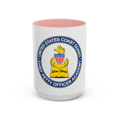 CPO Academy (U.S. Coast Guard) Accent Coffee Mug