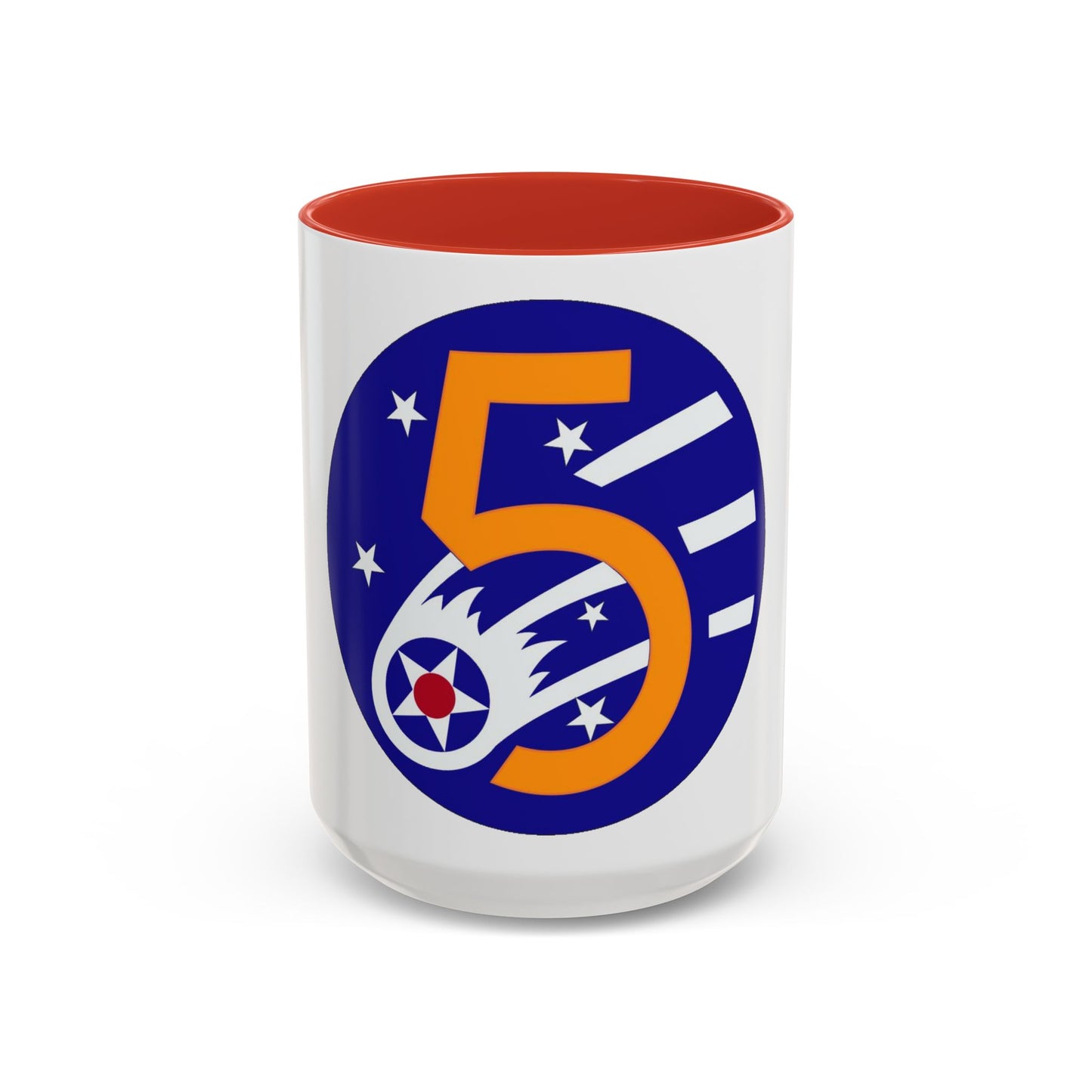 5 Air Force (U.S. Army) Accent Coffee Mug